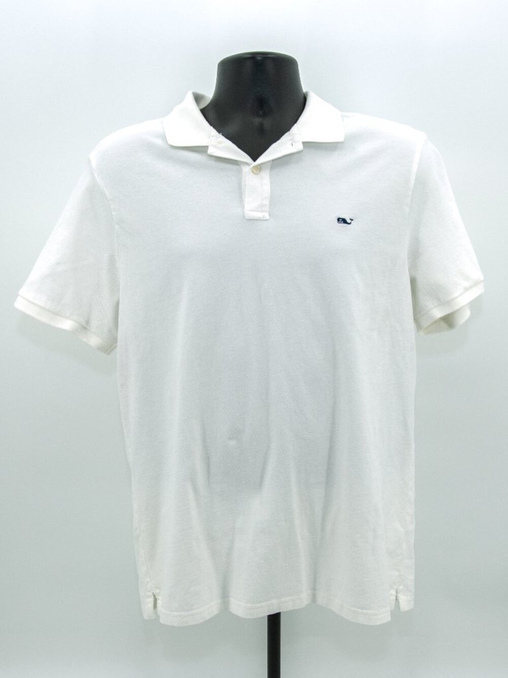 Vineyard Vines Polo Shirt | White | Men's MEDIUM